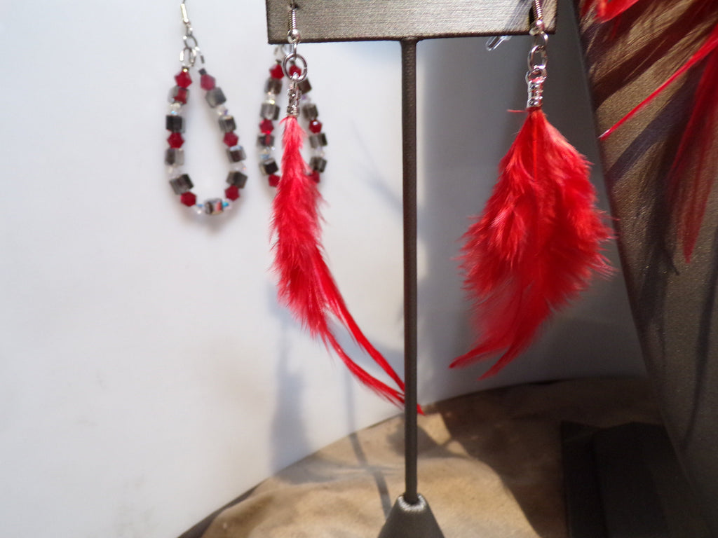 Lady in red Bold and Sassy