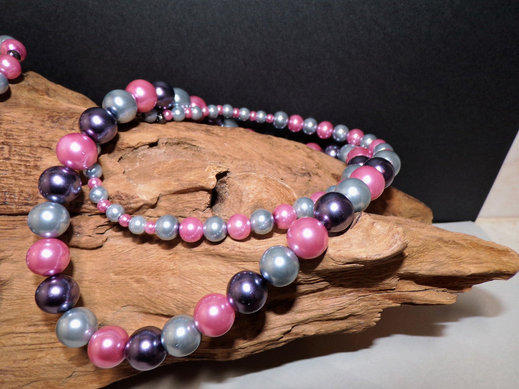 Silver,purple And Red (a Combo Not Easily Found But Beautiful)