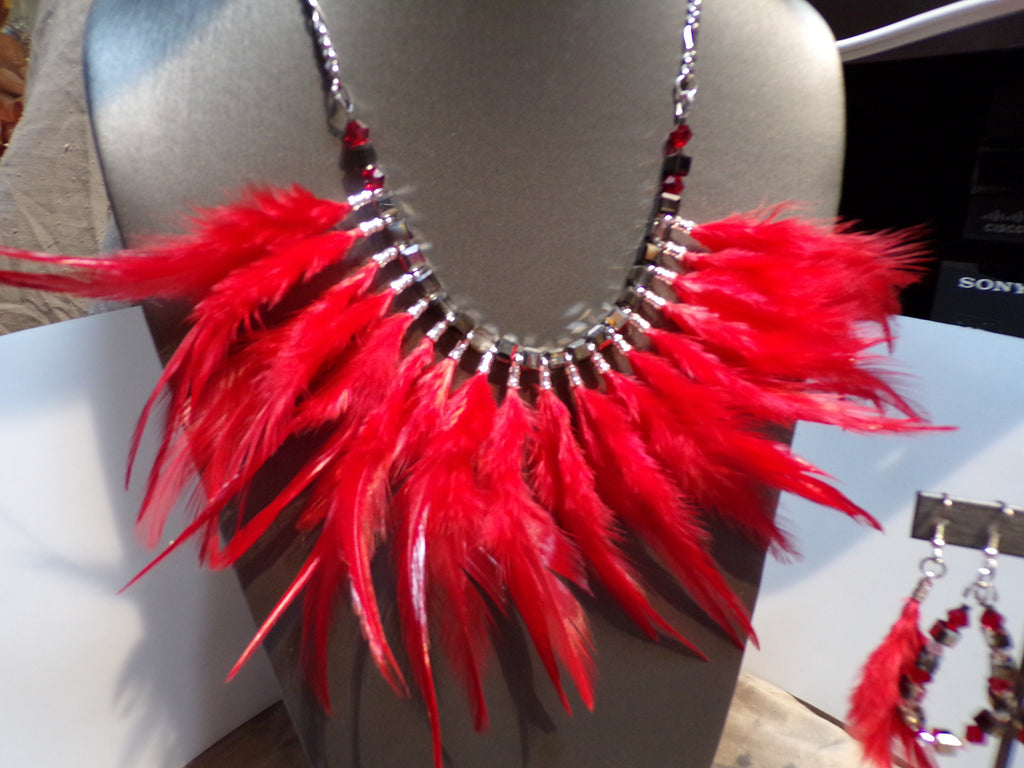 Lady in red Bold and Sassy